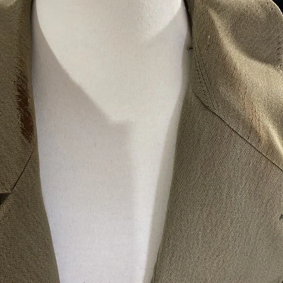 GUCCI VINTAGEfully lined tan trench coat SZ XL